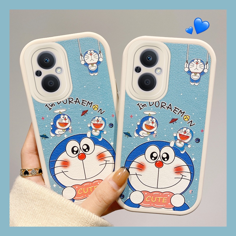 Ốp Điện Thoại Dẻo Họa Tiết Hoạt Hình Doremon Dễ Thương Chống Rơi Cho OPPO Reno8 Z 5G 2022