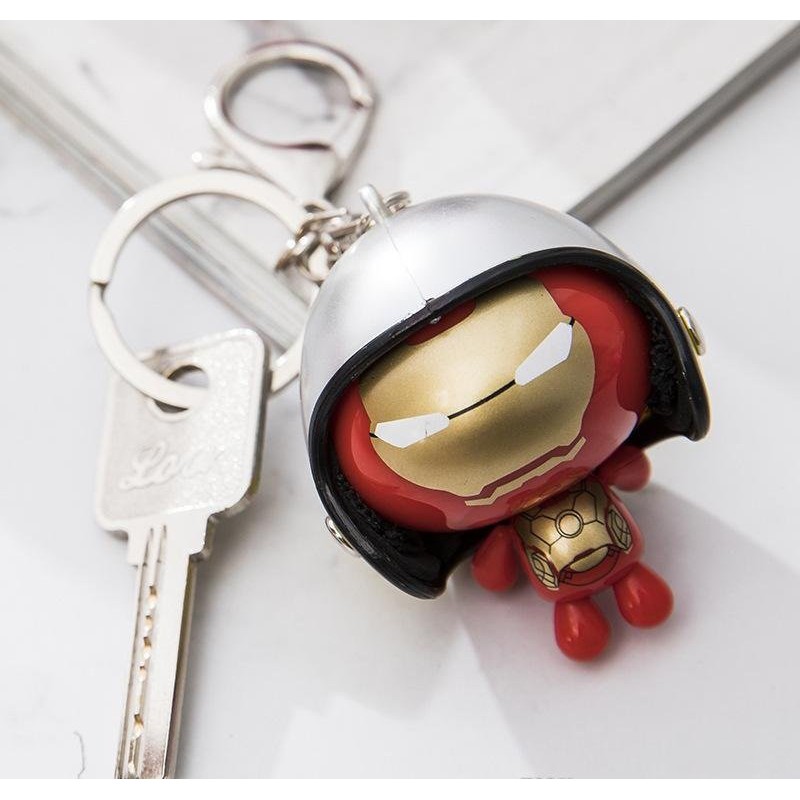 Móc khóa Avenger đội nón
