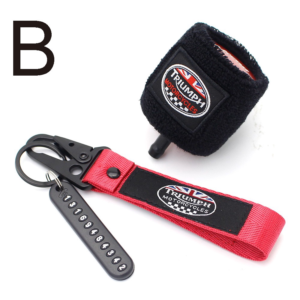 Set móc khóa và dây đai tiện lợi dành cho xe mô tô Triumph