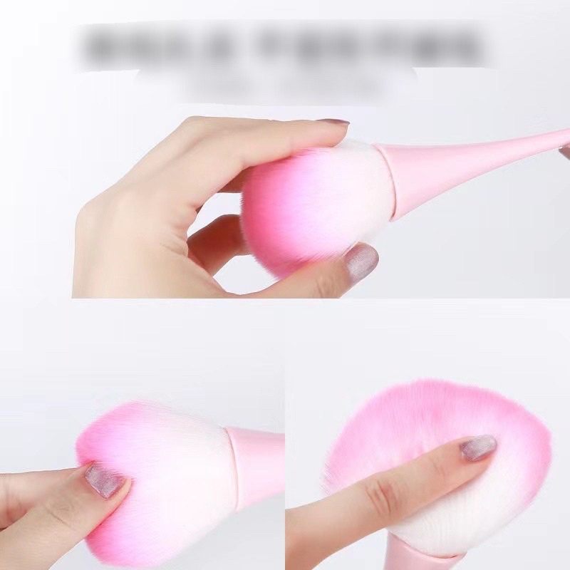 Chổi phủi cao cấp cán dài, cọ trang điểm