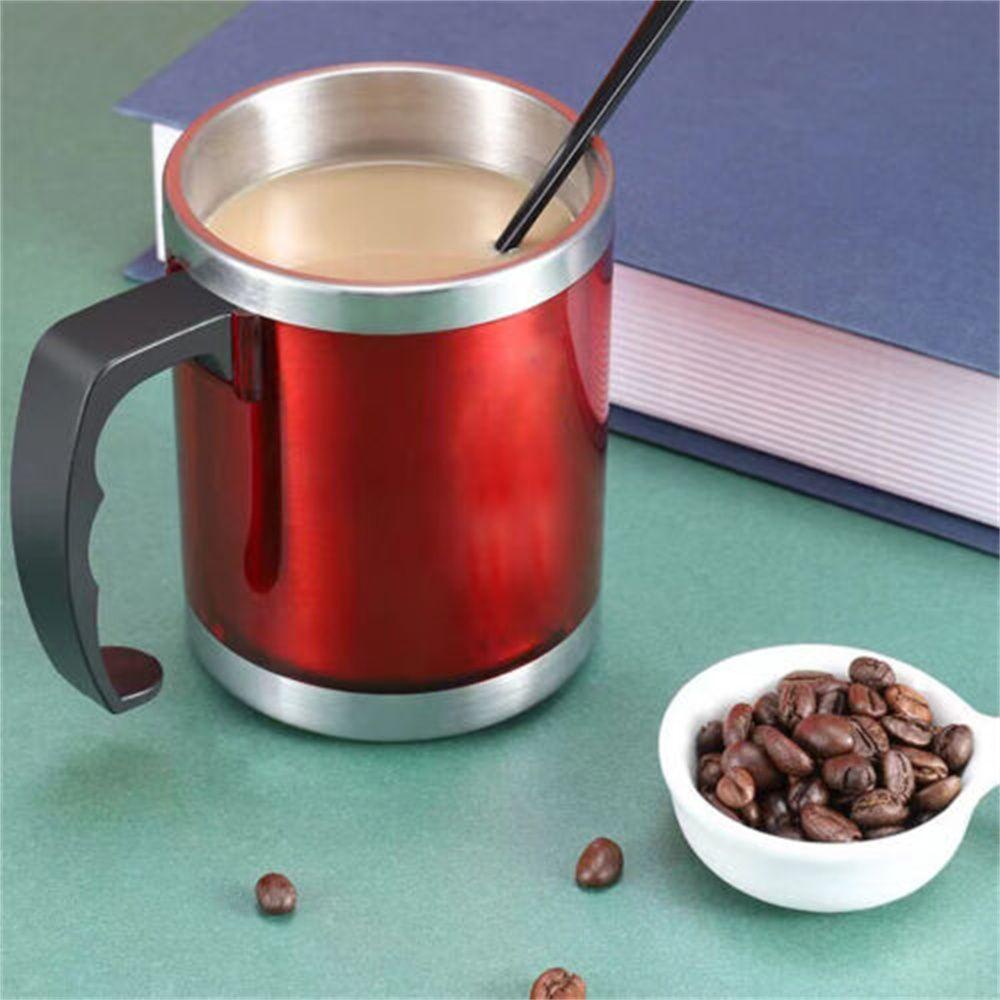 LONTIME Cốc Cà Phê Trà Cà Phê Bằng Thép Không Gỉ Hai Lớp