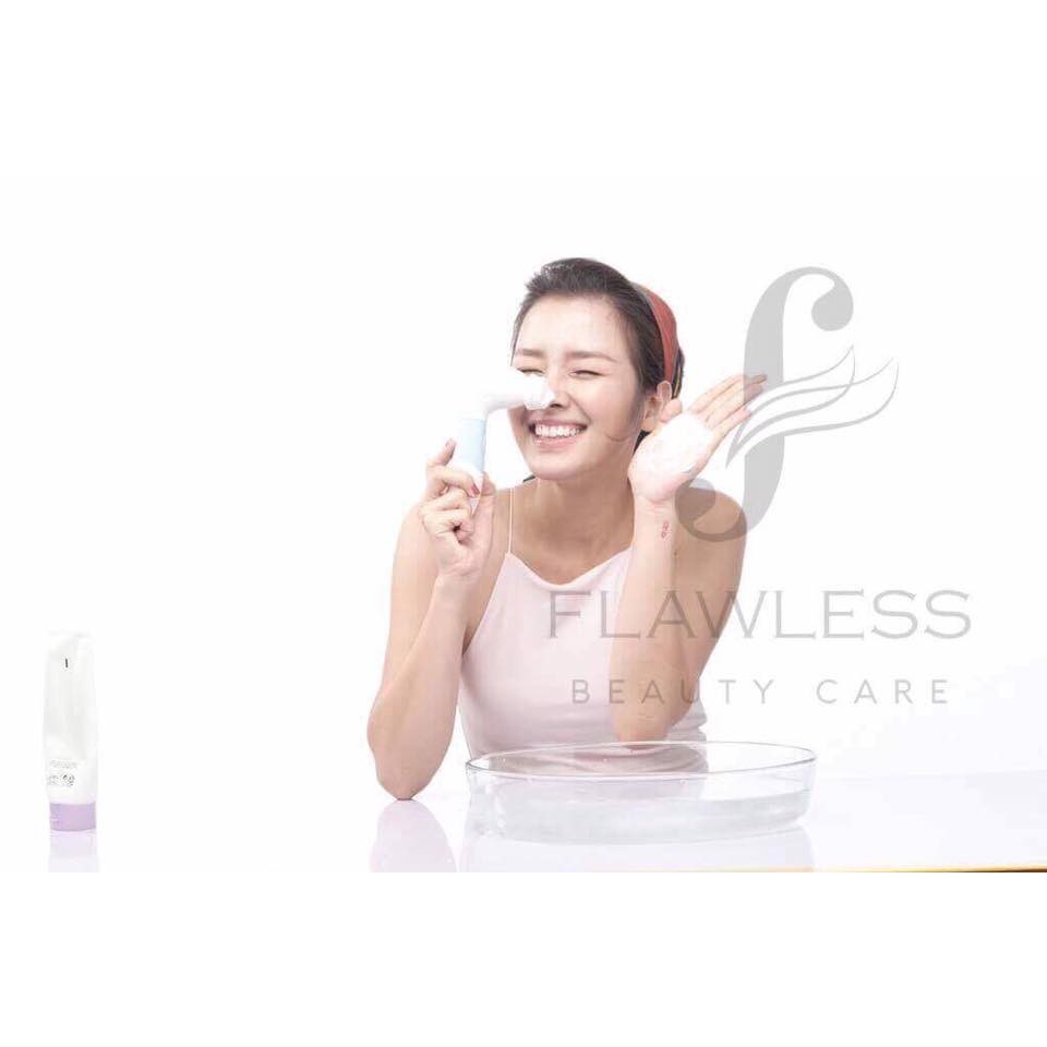 Máy rửa mặt cọ nano Flawless Nhật Bản - Hàng chính hãng