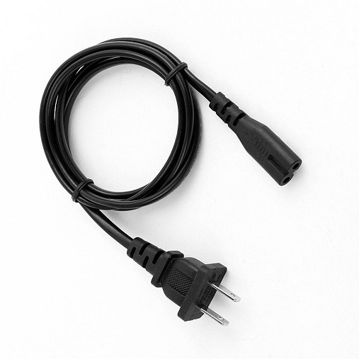 Dây Cáp Nguồn Cắm Điện Đầu 2 Lỗ Tròn Hình Số 8 Loại Tốt