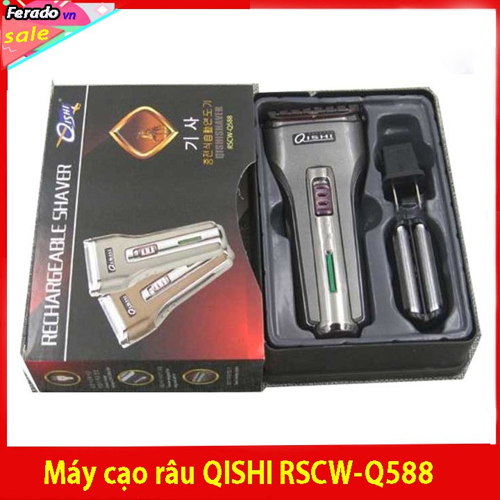 Máy cạo râu QISHI RSCW-Q588 lưỡi kép