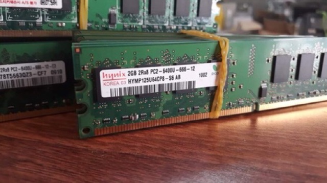Ram PC ddr2 2gb/800 16 chip đồng bộ hãng SAMSUNG, HYNIX | BigBuy360 - bigbuy360.vn