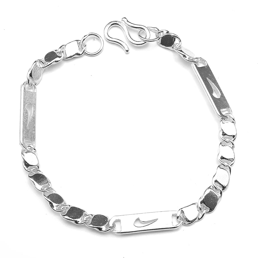 Lắc Tay Trẻ Em Bạc Hiểu Minh LTE008