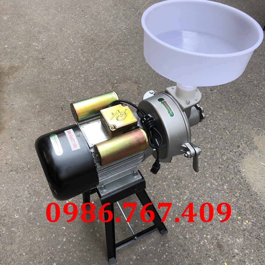 Máy xay bột gạo nước đầu nghiền inox 2,2KW