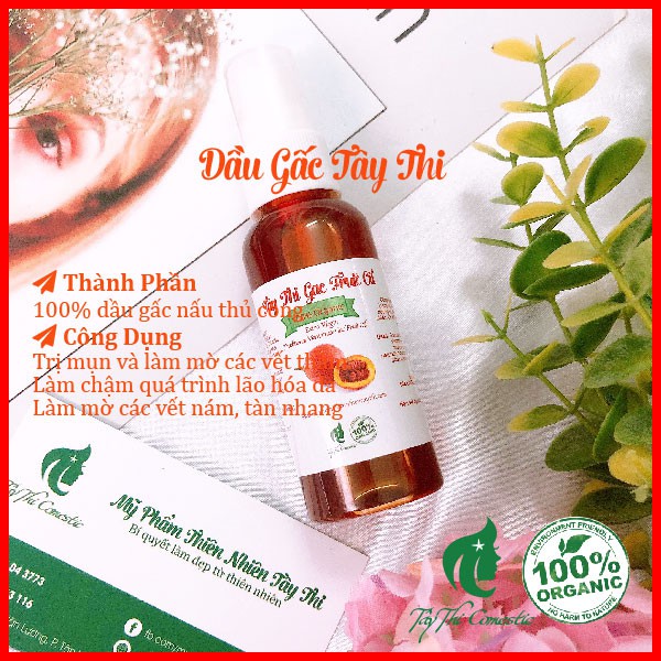 Dầu Gấc Nấu Thủ Công Tây Thi Chai 30ml