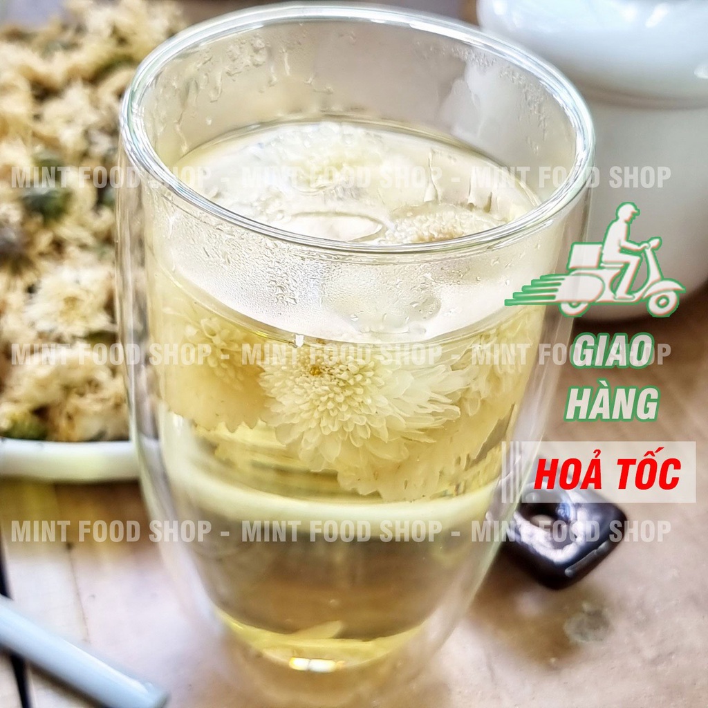 Trà Hoa Bạch Cúc (Hoa Cúc Trắng Sấy Khô) Lon 100Gram