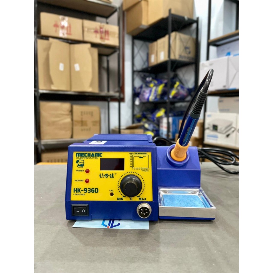 Máy hàn/ Trạm hàn HK-936D Mechanic công suất 60W tặng kèm 1 mũi hàn