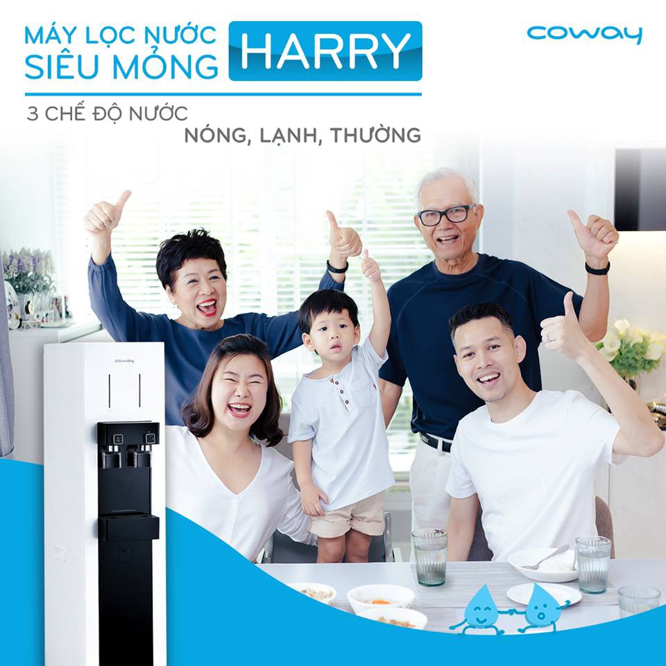 Máy lọc nước Coway CHP-590R (HARRY)