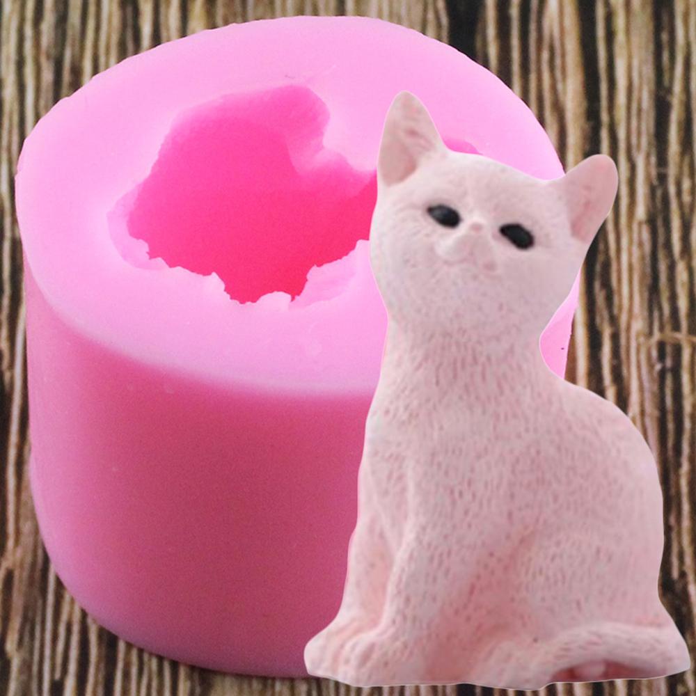LANSEL Khuôn Làm Nến / Xà Phòng / Đất Sét Bằng Silicone 3D Tiện Lợi