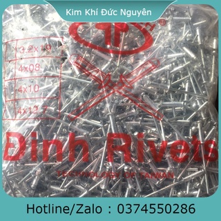 Đinh rút Rivets các size 3mm 4mm 5mm