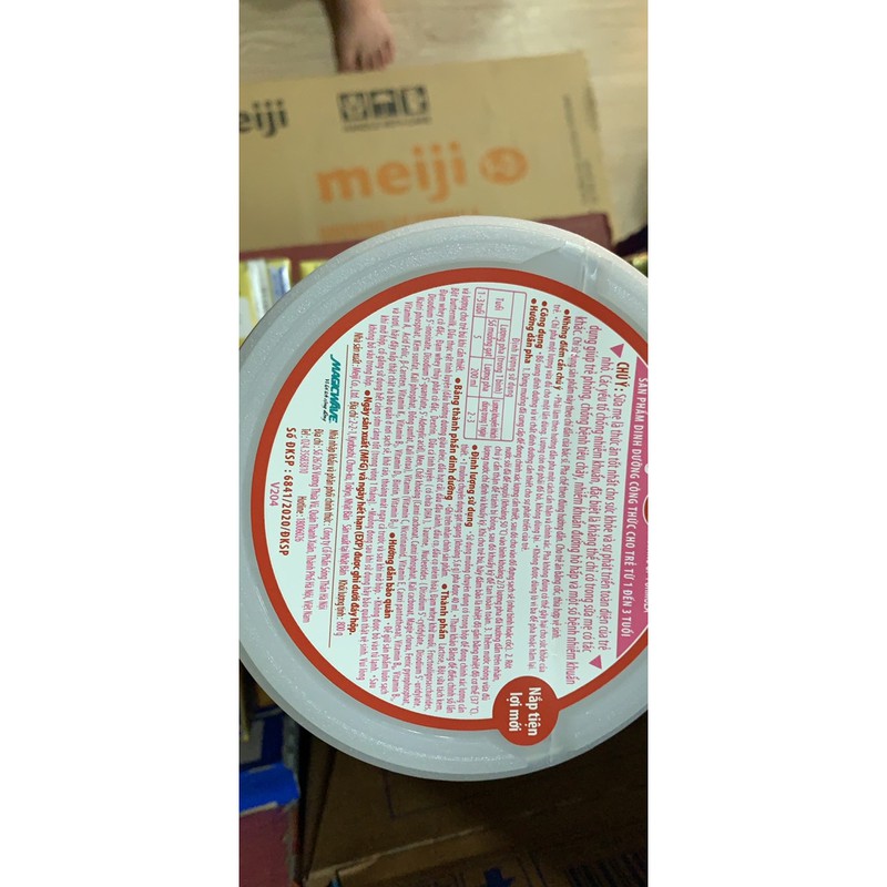 Sữa Meiji số 9 820g (1 - 3 tuổi) mẫu mới