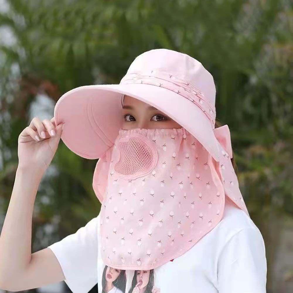 Mũ Bucket Chống Nắng Thoáng Khí Che Mặt Vành Rộng Chống Tia UV VANES1 Cho Mẹ Bỉm Sữa