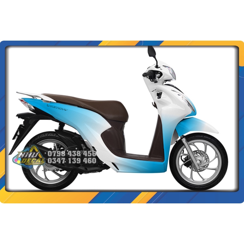 Tem trùm Vision 2020 - 2021 phối màu - Chuyển sắc