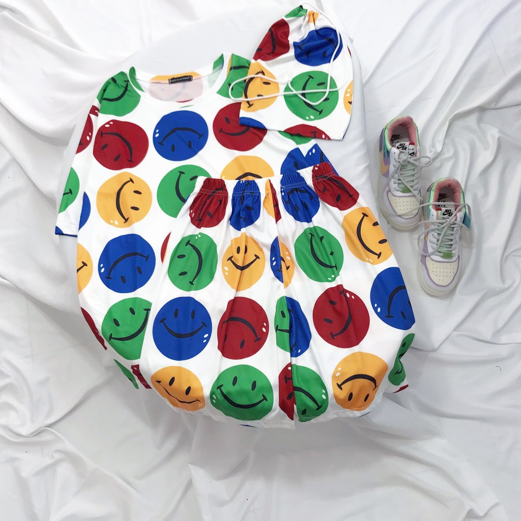 ĐỒ BỘ THÁI THUN LẠNH HOẠT HÌNH XINH XẮN CUTE | BigBuy360 - bigbuy360.vn