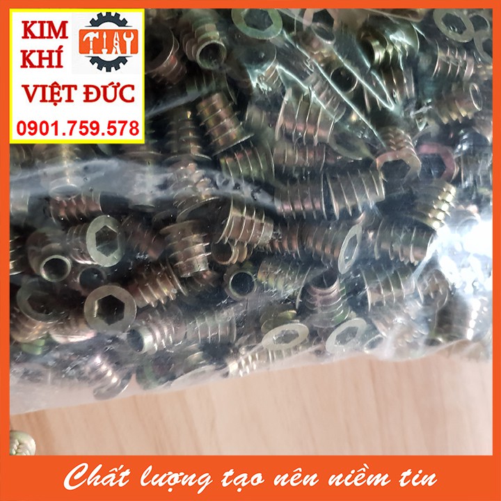 Túi ốc cấy gỗ phi 8 - 100 con