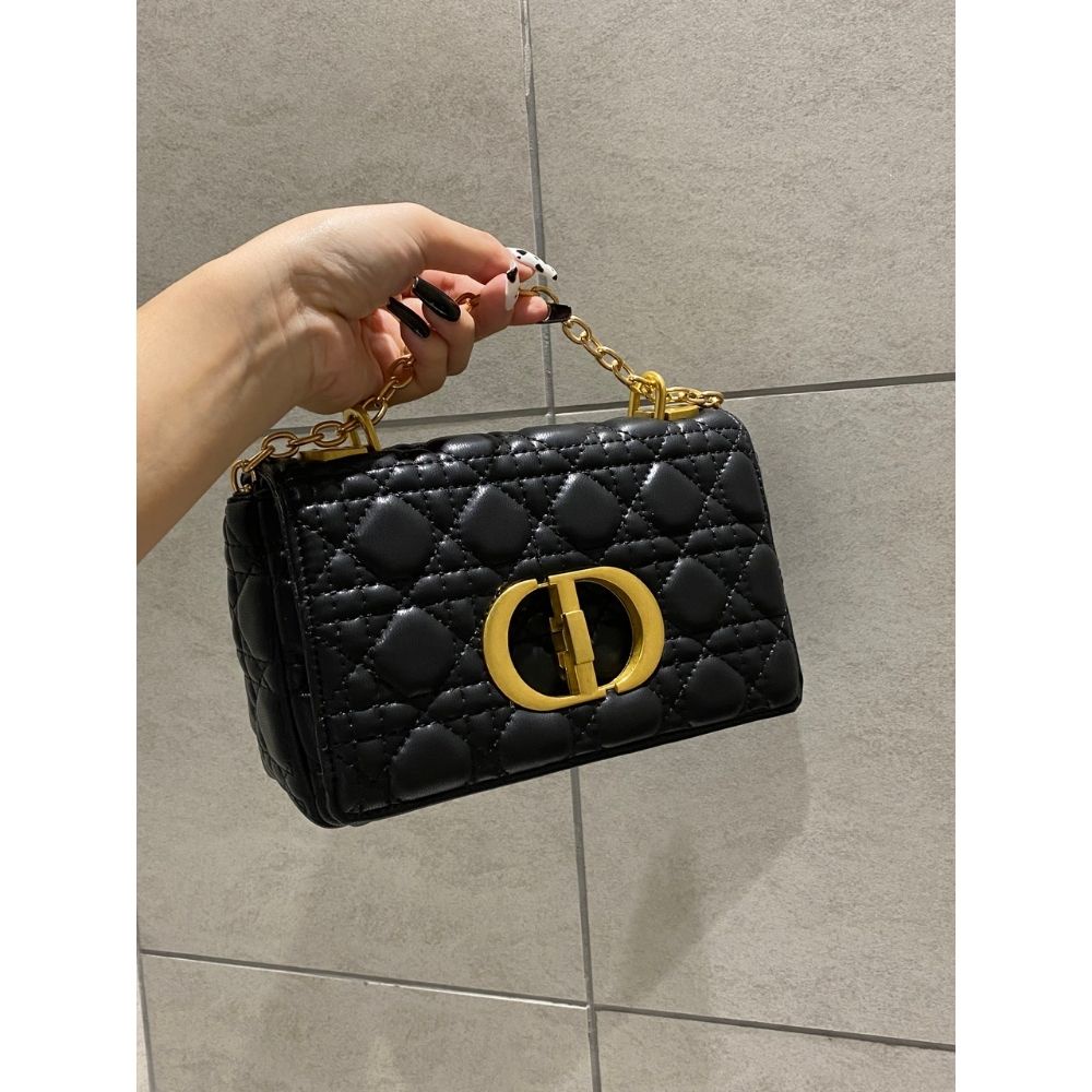 Túi Xách Nữ 💖 Free Ship + Qùa Tặng 💖 Túi Xách Đeo Chéo Nữ Dior Da Trần Trám Sang Chảnh Hàng Cao Cấp