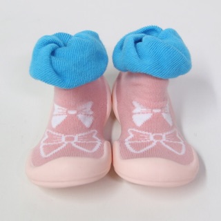[Chính hãng Ggomoosin] Giày tập đi cho bé cưng Blue Chiffon