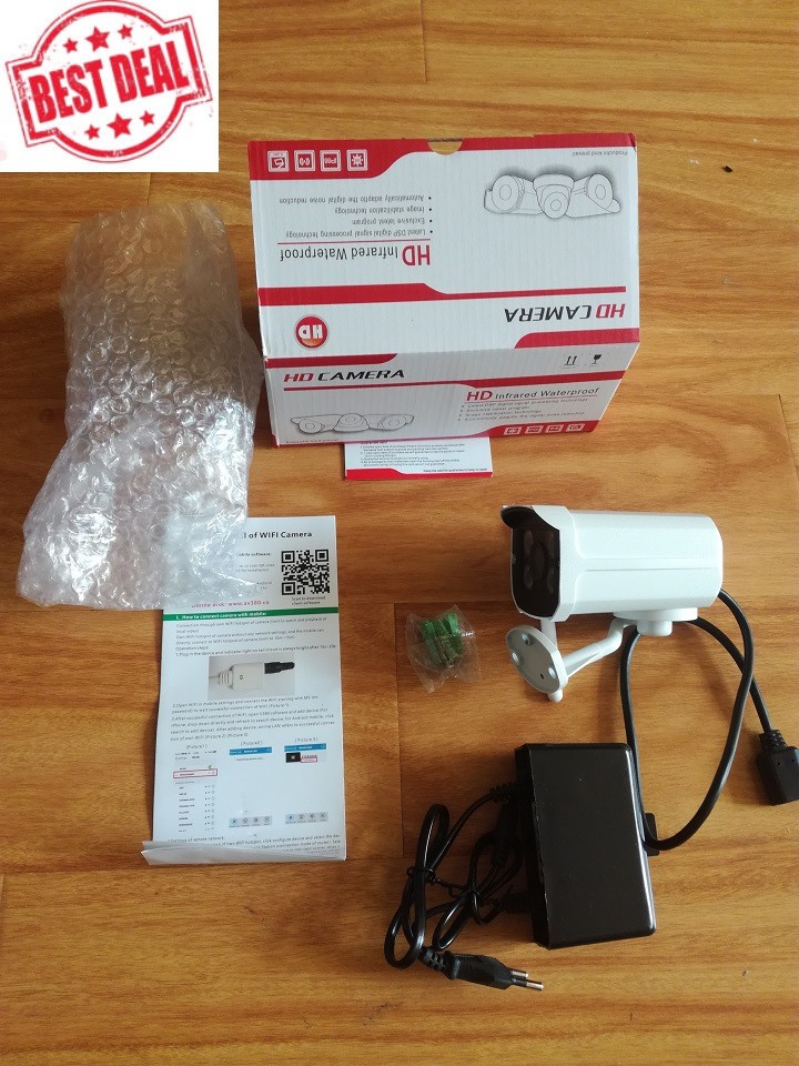 Camera V380 ngoài trời PRO độ phân giải FULL HD | BigBuy360 - bigbuy360.vn