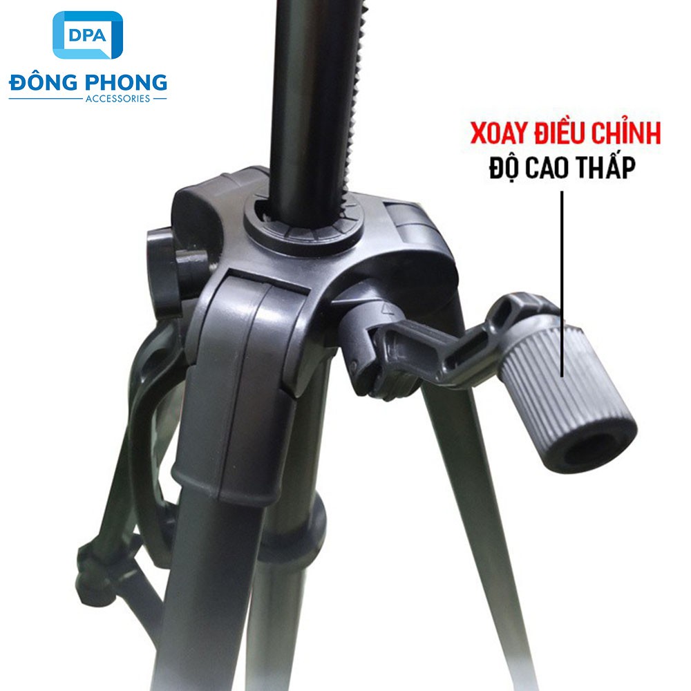 Combo Tripod 3366 Cho Điện Thoại, Máy Ảnh 3 Chân Tặng Kèm Remote & Kẹp | BigBuy360 - bigbuy360.vn