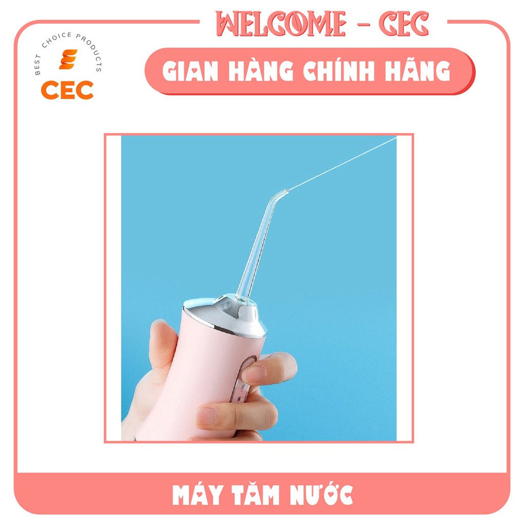 Máy Tăm Nước Cao Cấp Oral Irrigator Vệ Sinh Răng Miệng 3 Chế Độ Loại Bỏ Thức Ăn Thừa Trong Các Kẽ Răng IO15 [CEC Store]