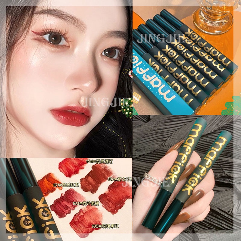 Son kem MAFFICK tông nhung lì phong cách Giáng Sinh