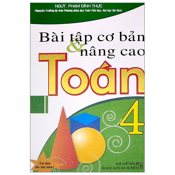 Sách Bài Tập Cơ Bản Và Nâng Cao Toán 4