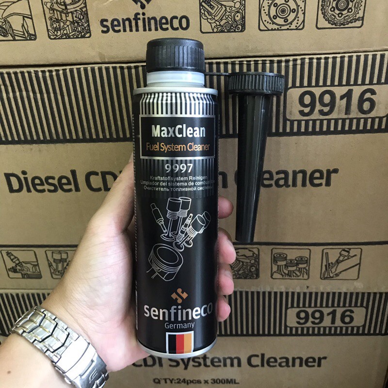 Dung Dịch Vệ Sinh Hệ Thống Xăng - Senfineco Maxclean Fuel System Cleaner 9997 Dung tích 300ML