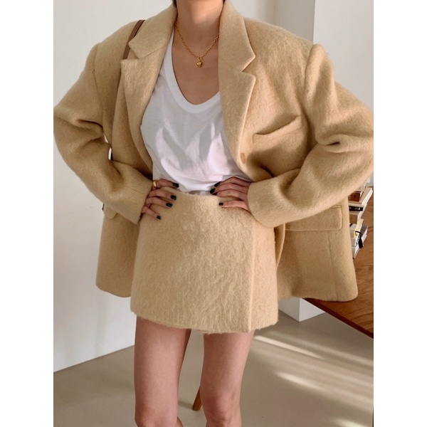 SET ÁO KHOÁC BLAZER VÀ CHÂN VÁY THU ĐÔNG HÀN QUỐC