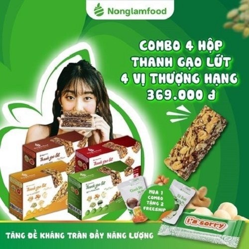 [ Ăn Kiêng ] Thanh Ngũ Cốc chà bông - Cung cấp nhiều khoáng chất, vitamin và chất xơ cho khẩu phần ăn