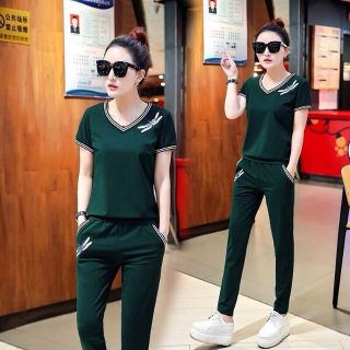 Đồ bộ thể thao thêu con chuồn chuồn