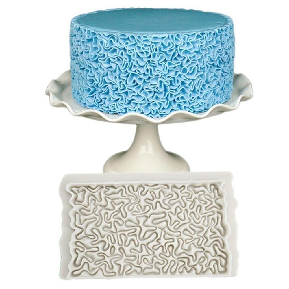 Khuôn Silicone Tạo Hình Hoa Hồng Trang Trí Bánh