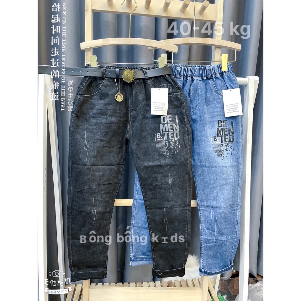 Quần jean dài bé trai 013814
