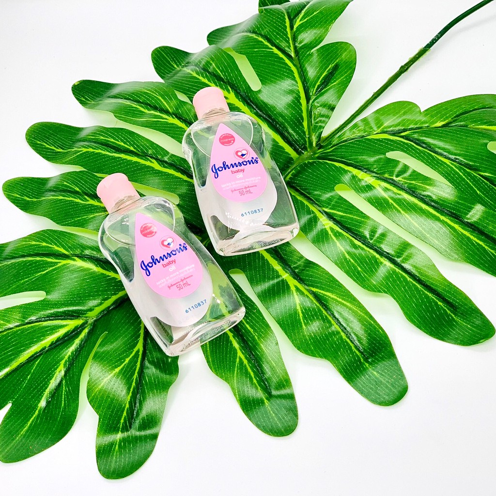 Dầu Massage Và Dưỡng Ẩm Cho Bé Johnson's Baby Oil 50ml - Minpharmacy