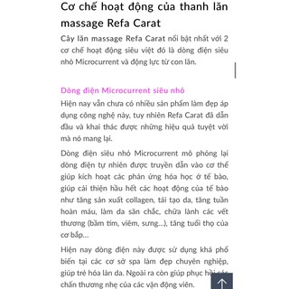 Máy massage Refa Carat Ray, Refa Carat Ray Face, Refa S Ray