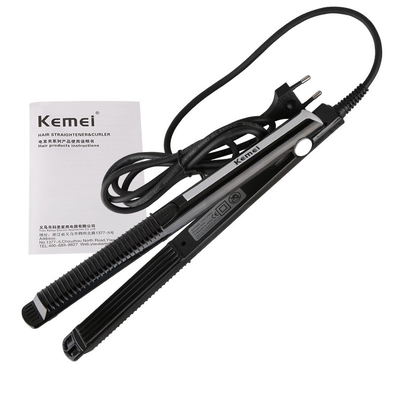 Máy duỗi tóc,uốn tóc KEMEI KM-2139 mức chỉnh nhiệt - hãng phân phối