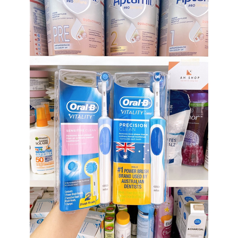 Bàn Chải Điện Oral B - Hàng Úc Chuẩn Bill