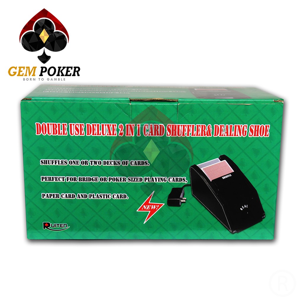 ⚜️ Máy Xào Bài 2 in 1 Cao Cấp Card Shuffler - Thiết bị xào bài chuyên nghiệp hiệu quả cao ⚜️