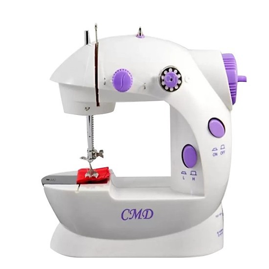 Máy May Mini 2 Tốc Độ Có Đèn Led Sewing Machine CMD