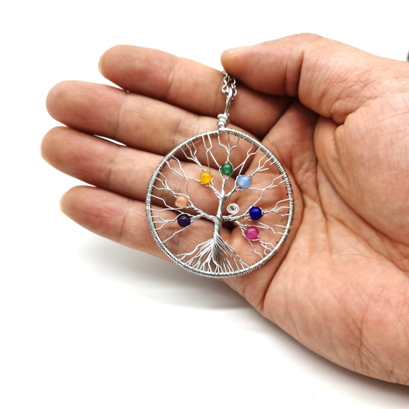 Nerf Vòng cổ Mặt Hình Cây Sự Sống Cho Mẹ Và Con Gái