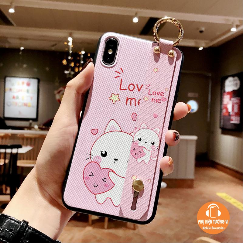 Ốp sỏ tay sang chảnh cho iPhone từ 6 tới XS MAX