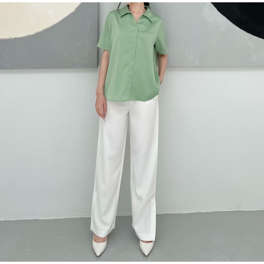 BBSTORE'S Quần Tây Suông Công Sở Hai Túi -Q1192