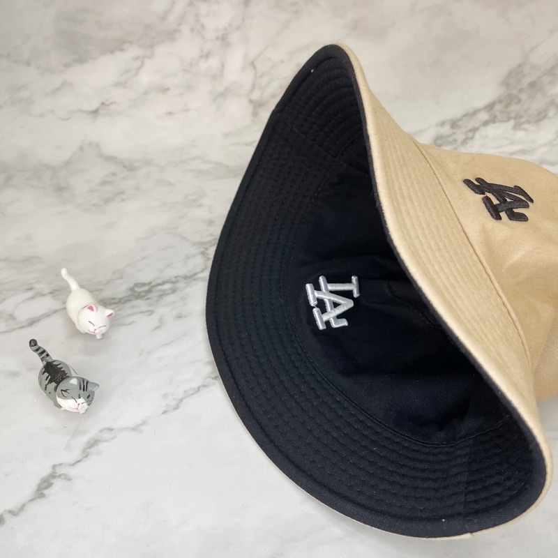 Nón bucket 2 mặt thêu LA cá tính nhiều màu thời trang nam nữ