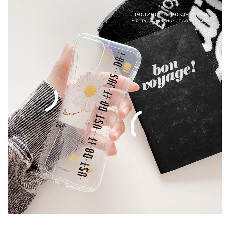 Ốp lưng iphone gd hoa daisy trong 5/5s/6/6plus/6s/6splus/7/7plus/8/8plus/x/xr/xs/11/12/pro/max/plus/promax - Awifi B3-2 | BigBuy360 - bigbuy360.vn