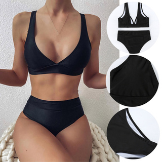 Set bikini hai mảnh hoạ tiết in gợi cảm cho nữ