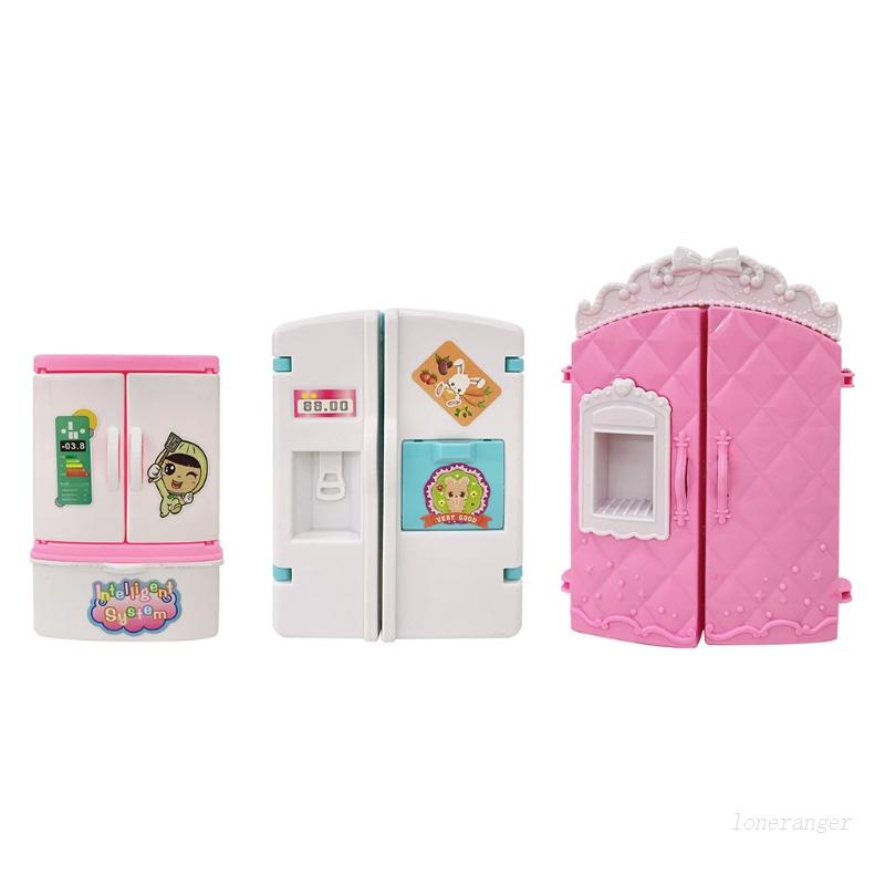 Tủ Lạnh Mini Trang Trí Nhà Búp Bê