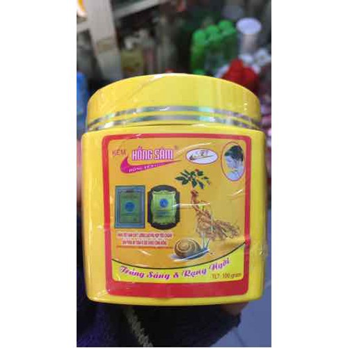 Kem Dưỡng Trắng Da Toàn Thân Hồng Sâm 100g