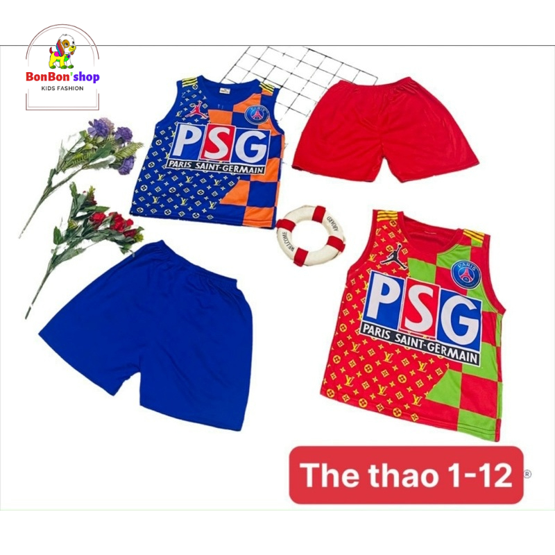 Quần áo thể Thao cho bé Trai từ 25-45kg